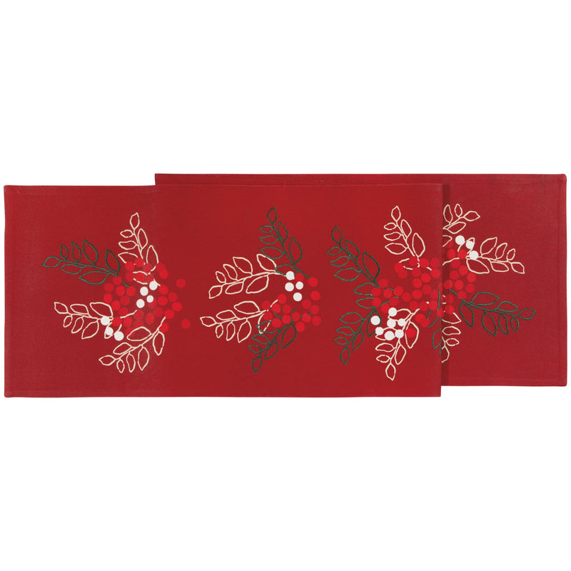 Now Designs - Merry Berry Christmas Table Runner