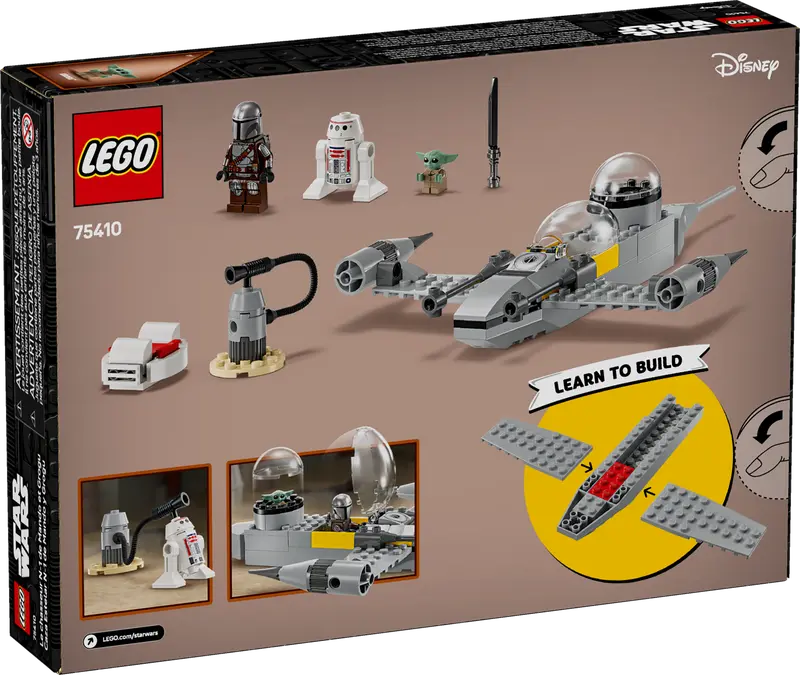LEGO - 75410 - STAR WARS - Mando and Grogu's N-1 Starfighter - TBD