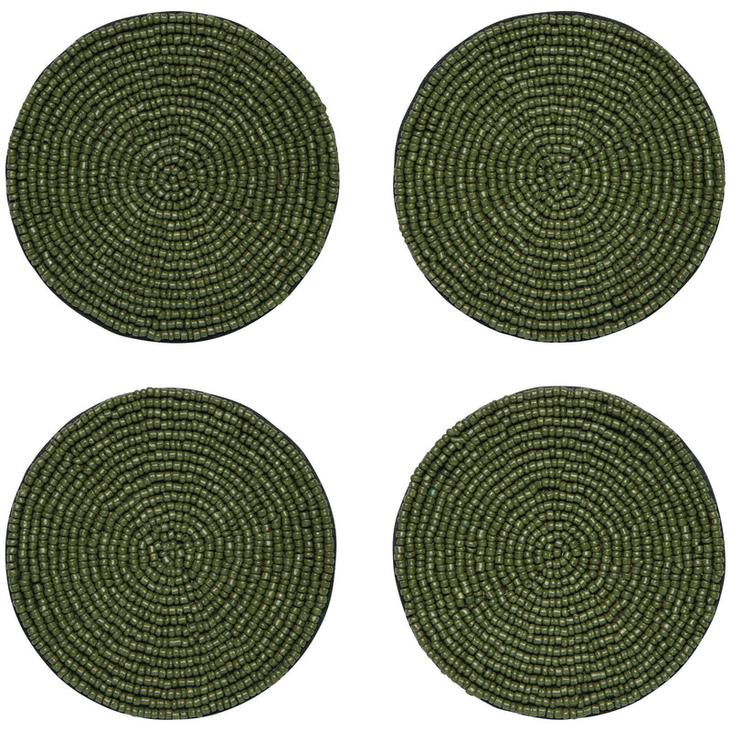 Heirloom - Cedar Beaded Coasters Set of 4