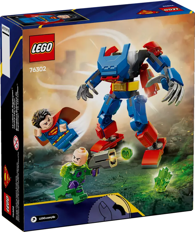 LEGO - 76302 - DC COMICS - Superman Mech vs. Lex Luthor - 120pcs