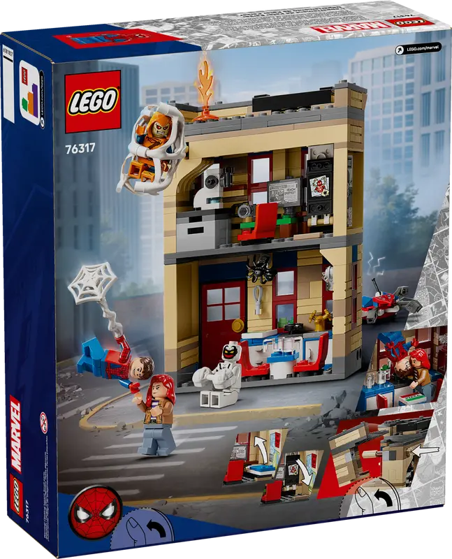 LEGO - 76317 - MARVEL - Peter Parker's Apartment - 394pcs
