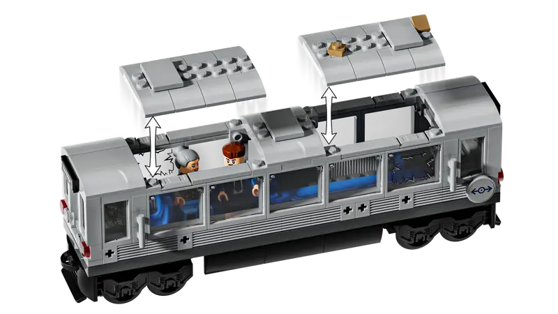 LEGO - 76321 - MARVEL - Spiderman vs. Doc Ock Subway Train Scene - 393pcs
