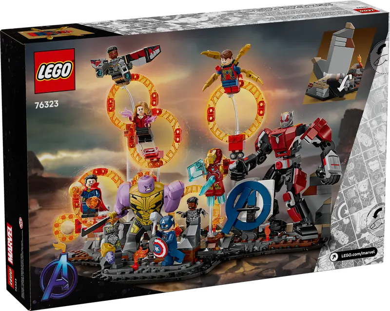 LEGO - 76323 - MARVEL - Avengers - Endgame Final Battle - 621pcs