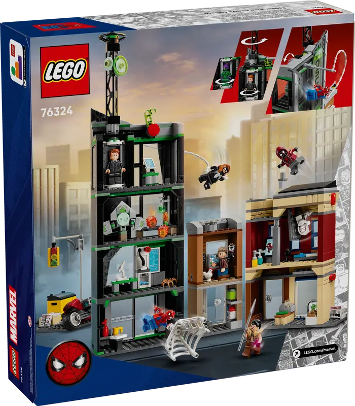 LEGO - 76324 - MARVEL - Spiderman vs Oscorp - 808pcs
