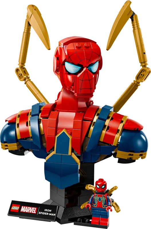 LEGO - 76326 - MARVEL - Iron Spiderman Bust - 379pcs