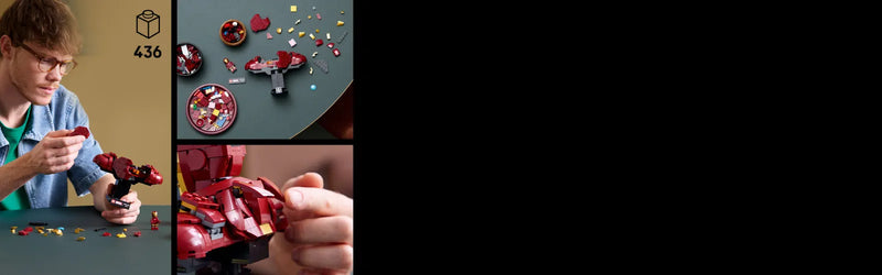 LEGO - 76327 - MARVEL - Iron Man MK4 Bust - 436pcs