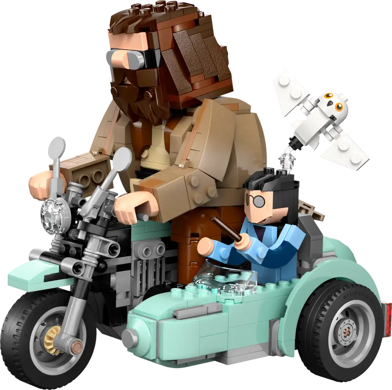 LEGO - 76443 - HARRY POTTER - Hagrid & Harry's Motorcycle Ride - 617pcs