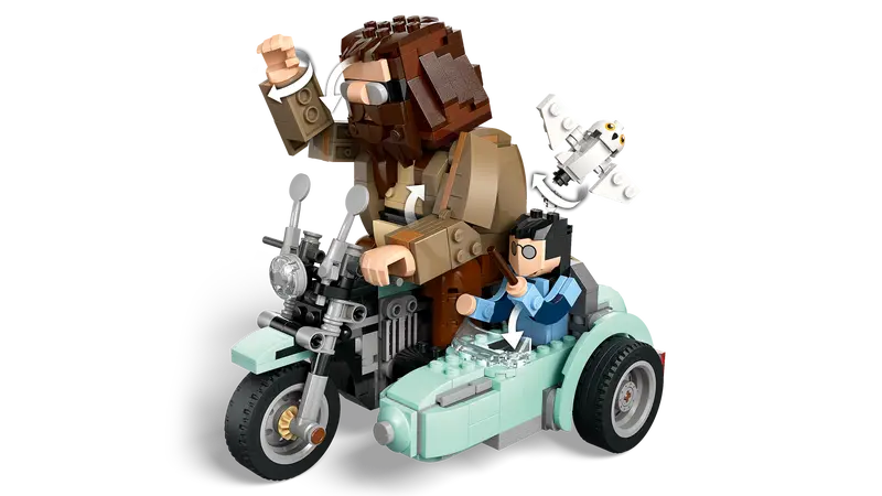 LEGO - 76443 - HARRY POTTER - Hagrid & Harry's Motorcycle Ride - 617pcs