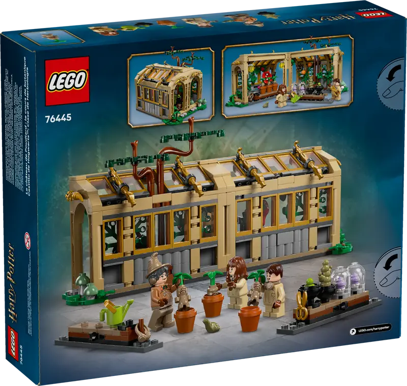 LEGO - 76445 - HARRY POTTER - Hogwarts Castle: Herbology Class - 390pcs