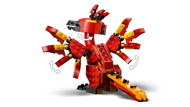 LEGO - 76448 - HARRY POTTER - Fawkes : Dumbledore's Phoenix - 299pcs