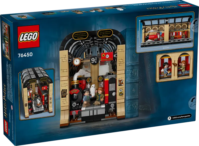 LEGO - 76450 - HARRY POTTER - Book Nook: Hogwarts Express - 832pcs