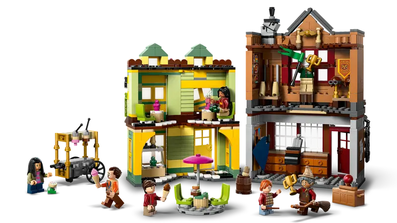 LEGO - 76452 - HARRY POTTER - Quality Quidditch Supplies & Ice Cream Parlour - 795pcs -