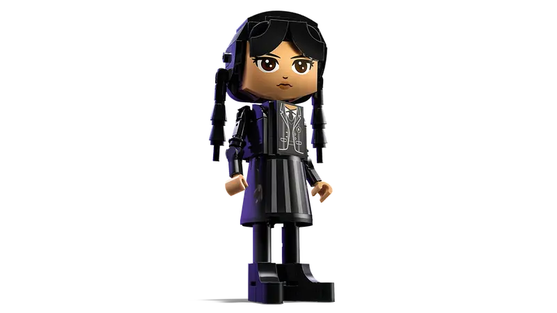 LEGO - 76780 - WEDNESDAY - Wednesday Addams Figure - 702pcs