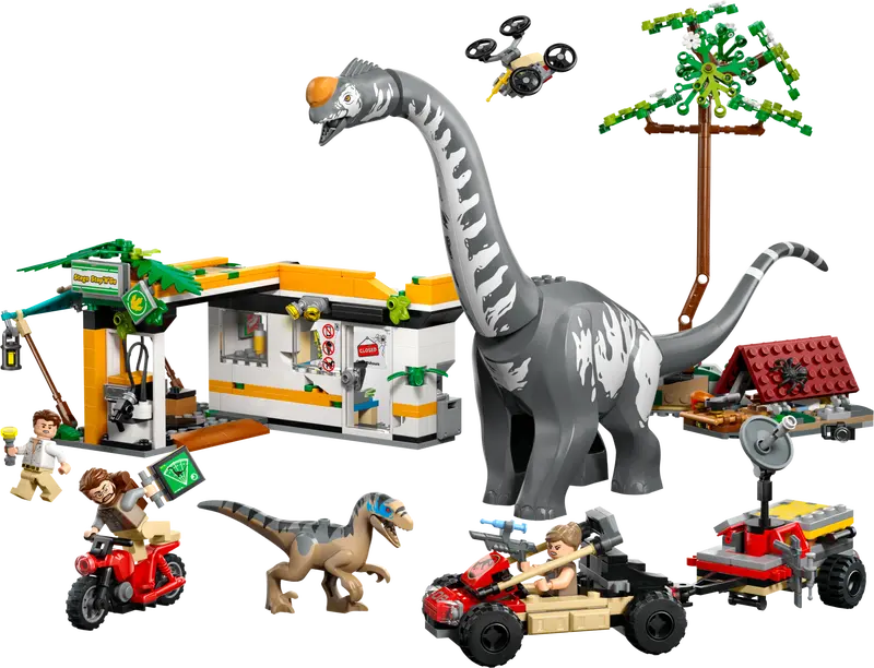 LEGO - 76973 - JURASSIC WORLD - Raptor & Titanosaurus - 582pcs