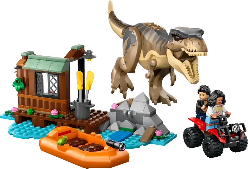 LEGO - 76975 - JURASSIC WORLD - T-Rex River Escape - 199pcs