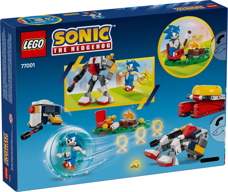 LEGO - 77001 - SONIC - Sonic's Campfire Clash - 177pcs