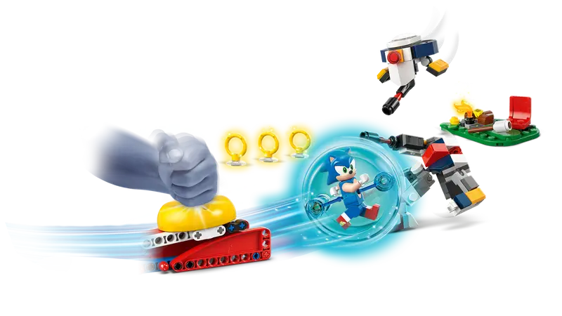 LEGO - 77001 - SONIC - Sonic's Campfire Clash - 177pcs