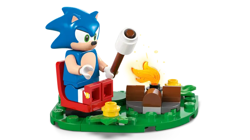 LEGO - 77001 - SONIC - Sonic's Campfire Clash - 177pcs