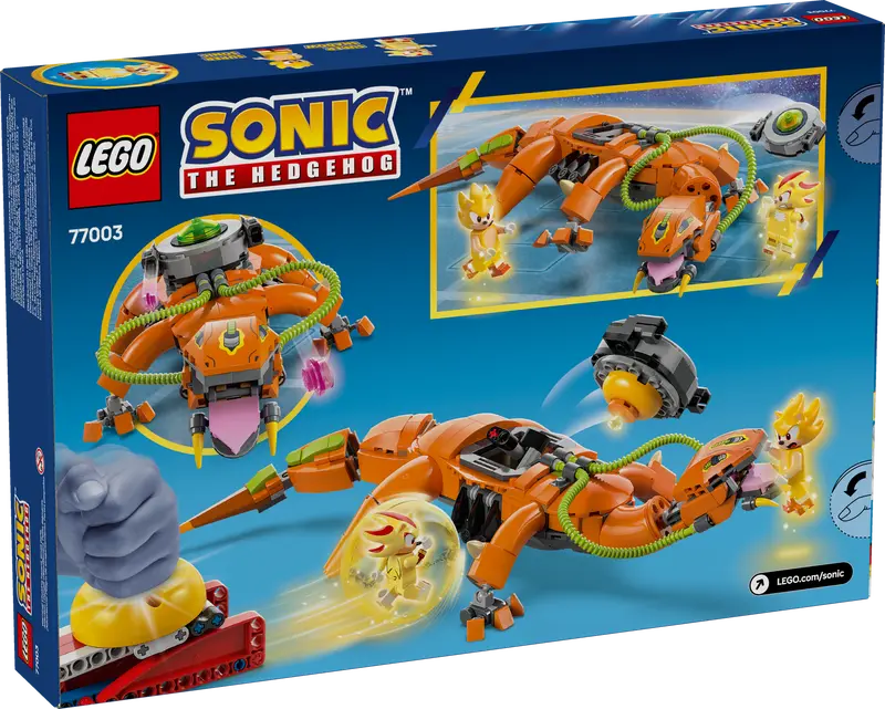 LEGO - 77003 - SONIC - Super Shadow vs. Biolizard - 419pcs