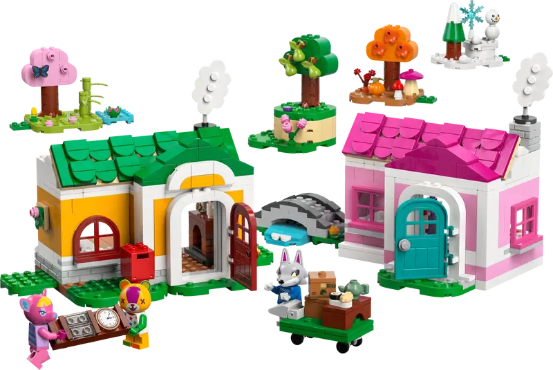 LEGO - 77057 - ANIMAL CROSSING - Creative Houses: Seasons of Fun - 814pcs