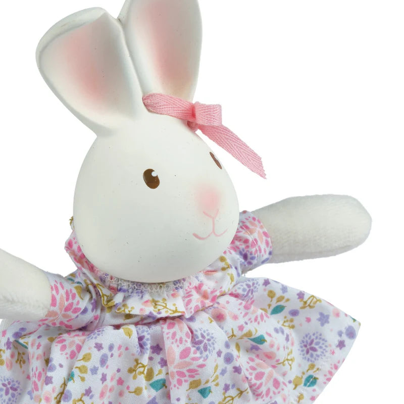 TIKIRI - HAVAH THE BUNNY NATURAL RUBBER TOY 8"H
