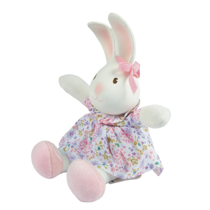 TIKIRI - HAVAH THE BUNNY NATURAL RUBBER TOY 8"H