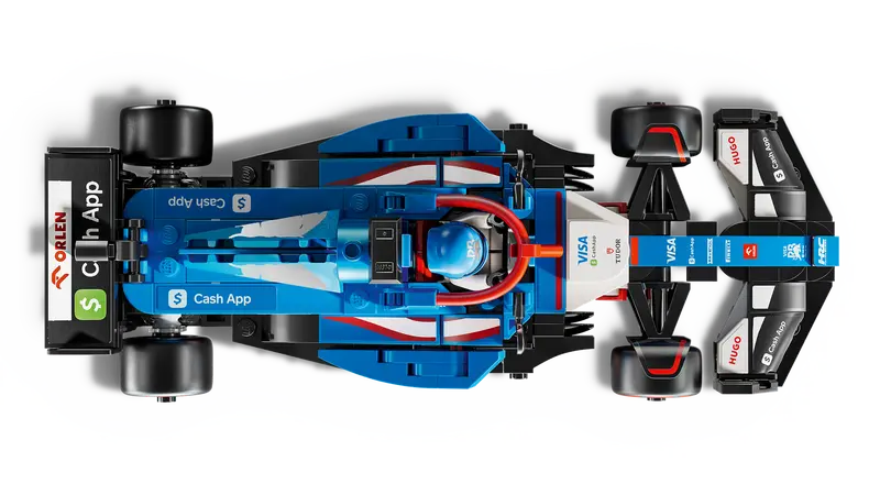 LEGO - 77246 - SPEED CHAMPIONS - Visa Cash App RB VCARB 01 F1 Race Car - 248pcs