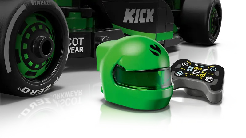 LEGO - 77247 - SPEED CHAMPIONS - Kick Sauber F1 Team C44 Race Car - 259pcs