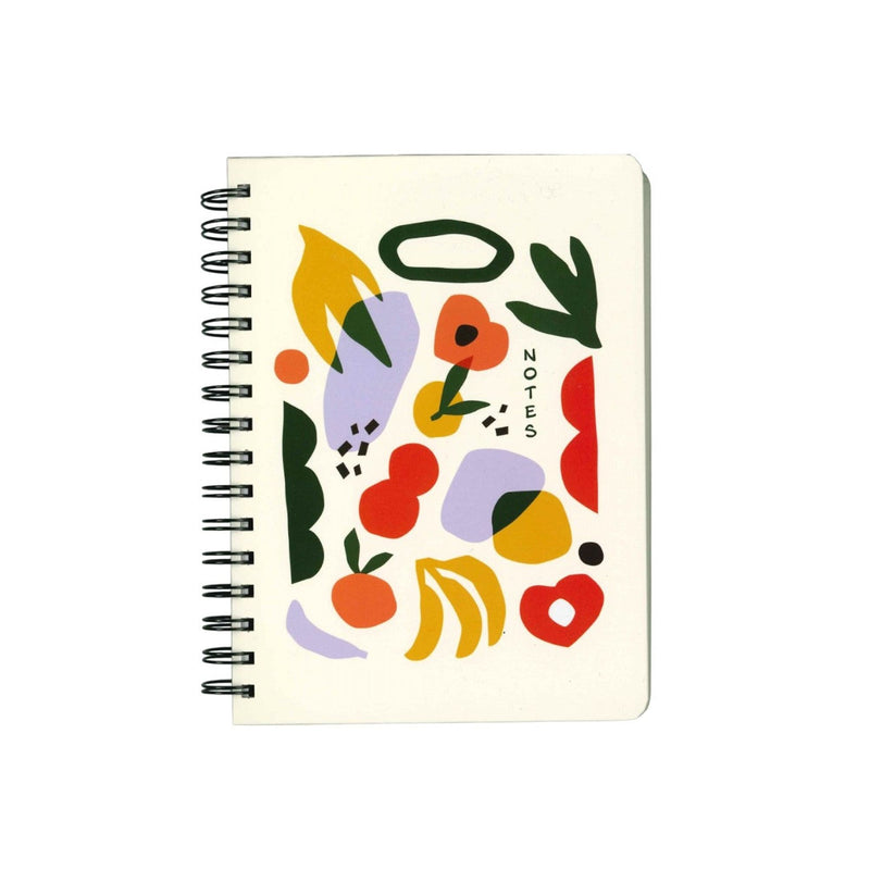 NOTEBOOK- MEDIUM- ABSTRACT FRUIT