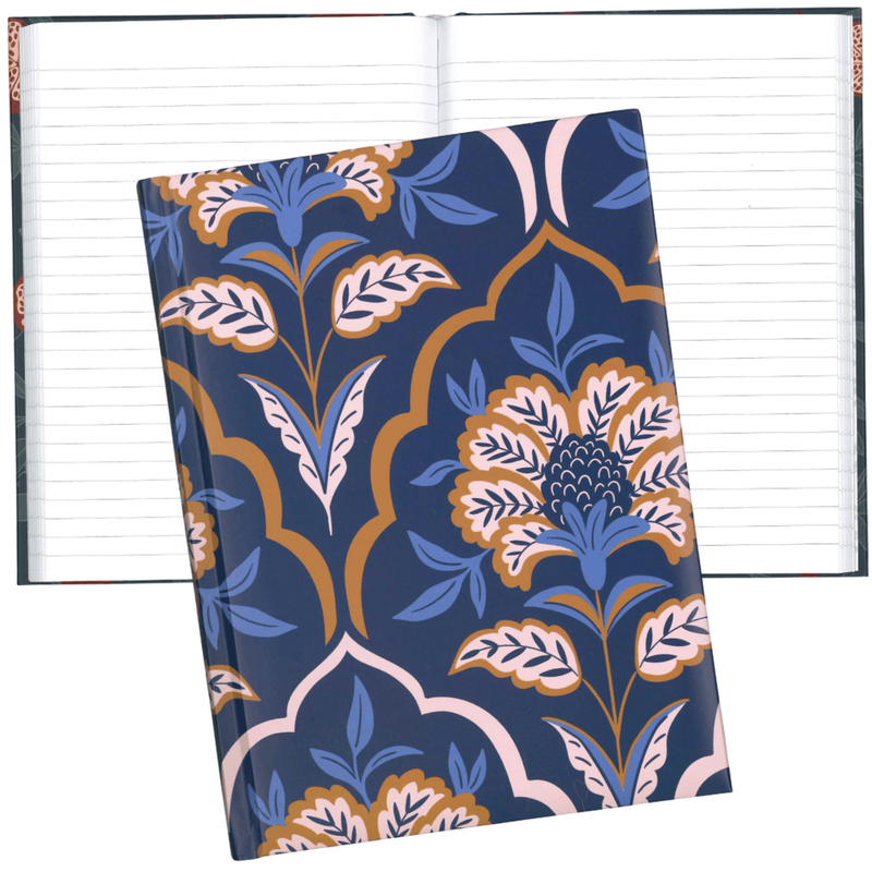 M. NOTEBOOK - BLUE MOTIF