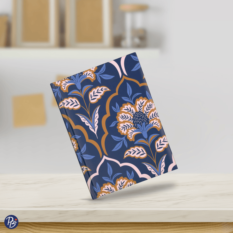 M. NOTEBOOK - BLUE MOTIF