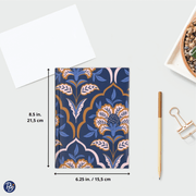 M. NOTEBOOK - BLUE MOTIF