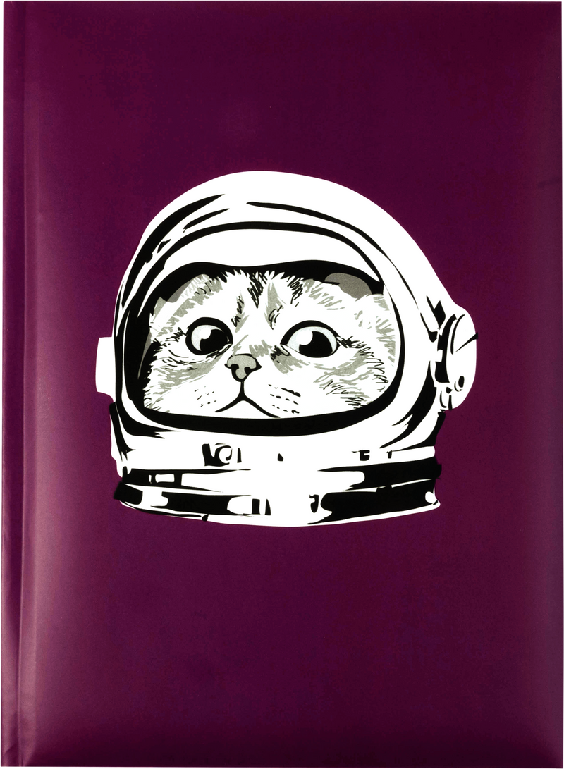 NOTEBOOK- MEDIUM- CATSTRONAUTE