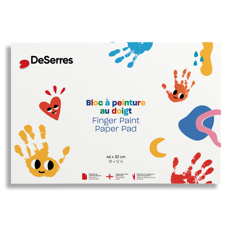 FINGER PAINT PAPER PAD
