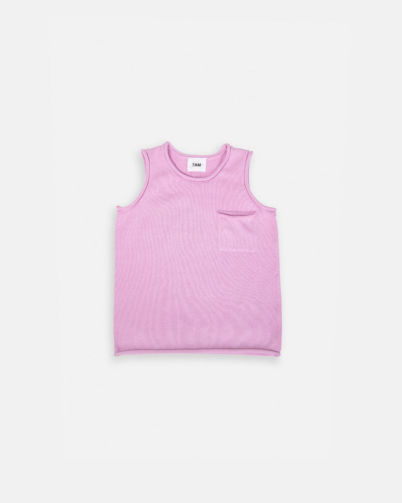 7AM Enfant - Débardeur boxy en coton