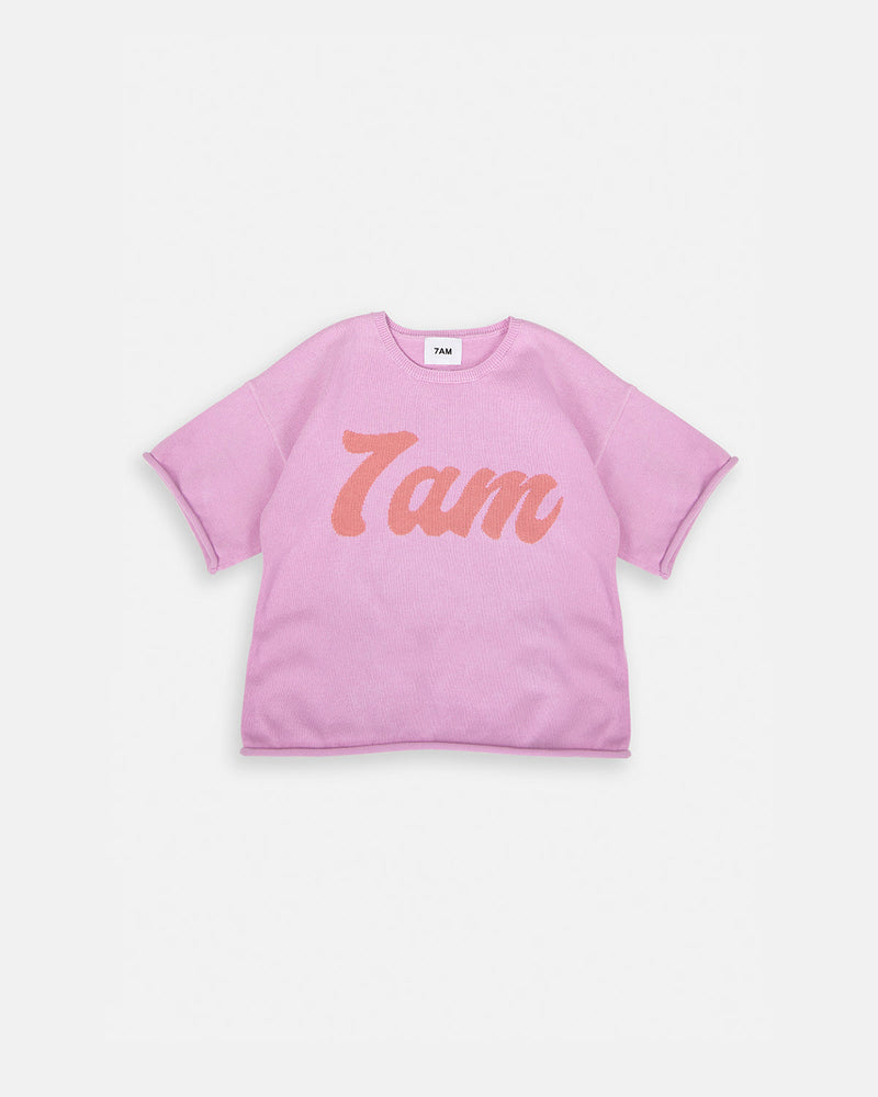 7AM - Tee Boxy - Pink - 18-24M