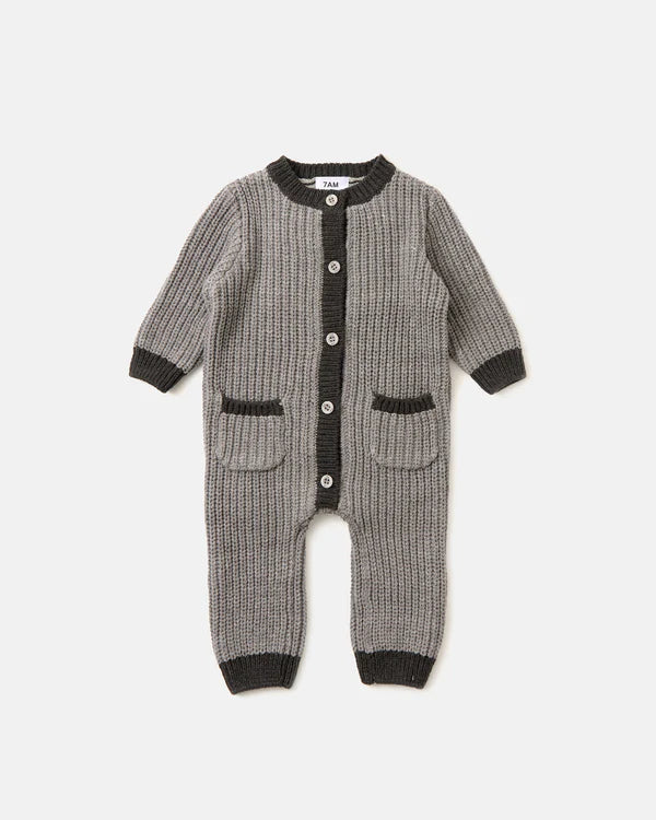 7AM - Long Sleeve Jumpsuit - Chunky