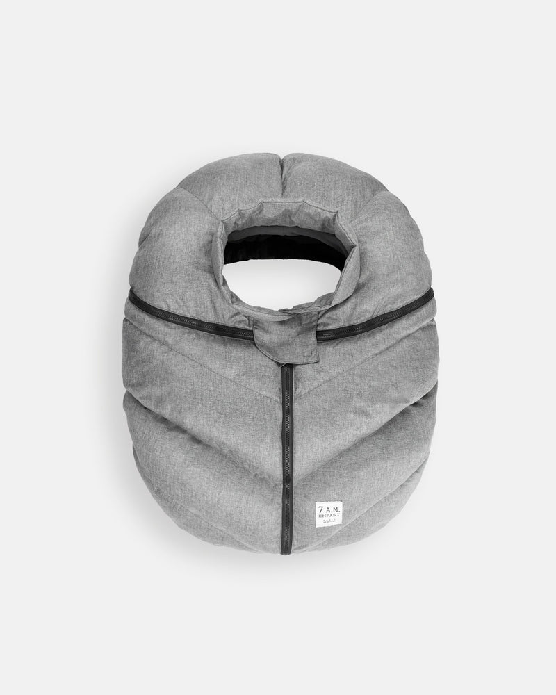 7AM - Car Seat Cocoon - Heathers - Heather Grey - 0-12M