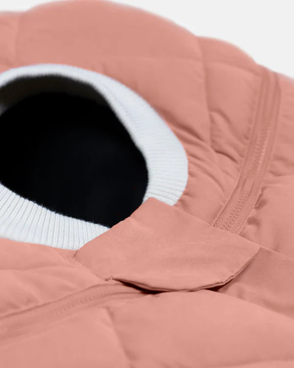 7AM - Car Seat Cocoon - Benji Sherpa - Smokey - 0_12M