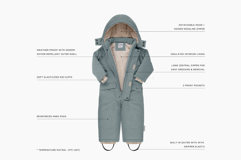 7AM Enfant - Combinaison Grand - Benji Peluche