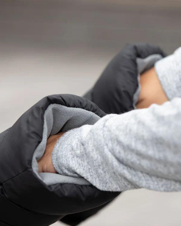 7AM - Warmmuffs - Metallic Grey