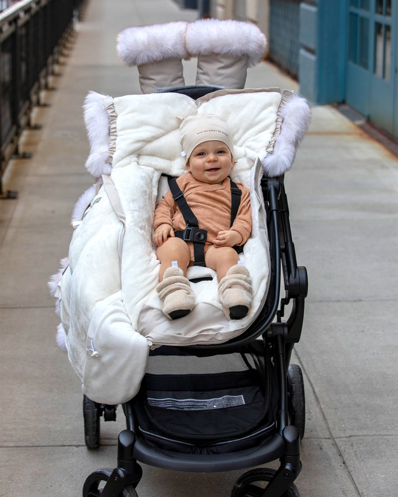 7AM - Baby Booties - Plush | Cozy Soft Booties for Infants and Toddlers