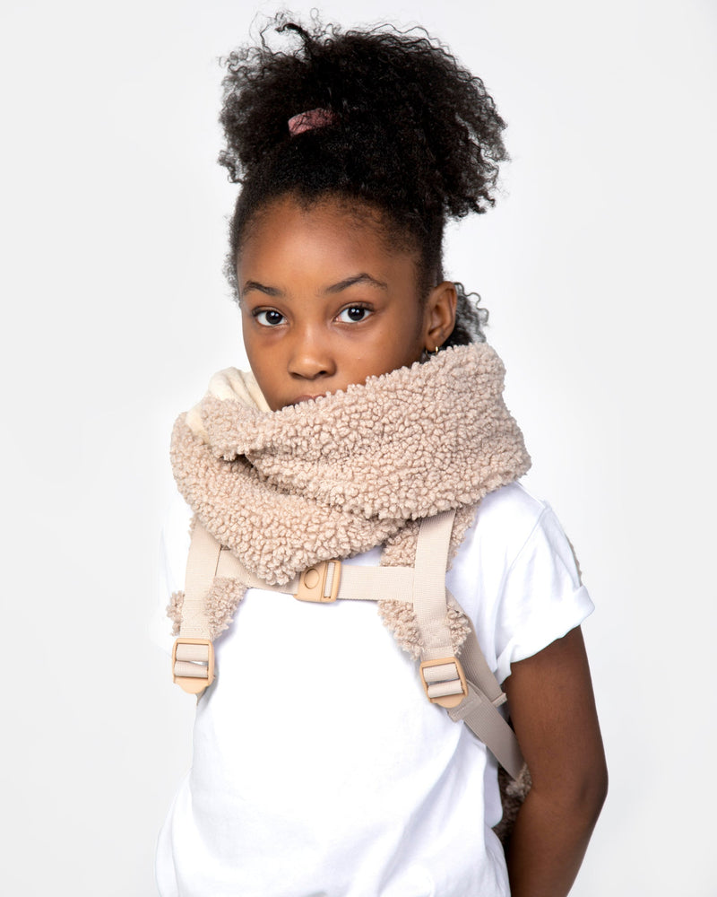 7AM - Infinity Scarf - Teddy - Oatmeal - OS