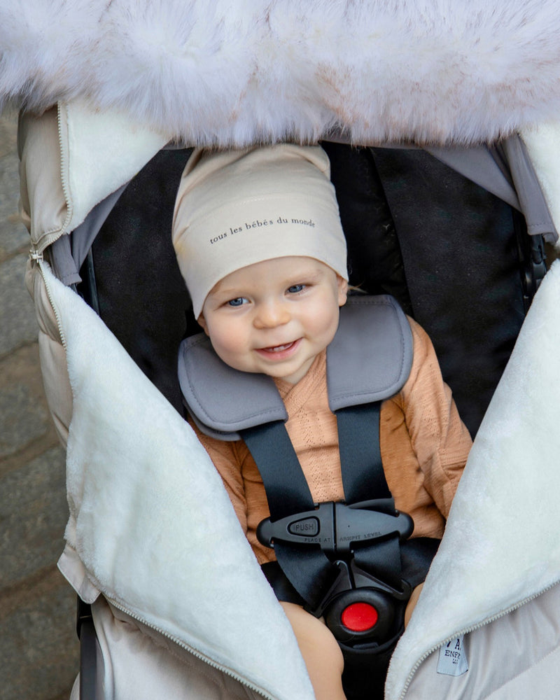 7AM Enfant - Bonnet à nœud en coton - Lot de 2