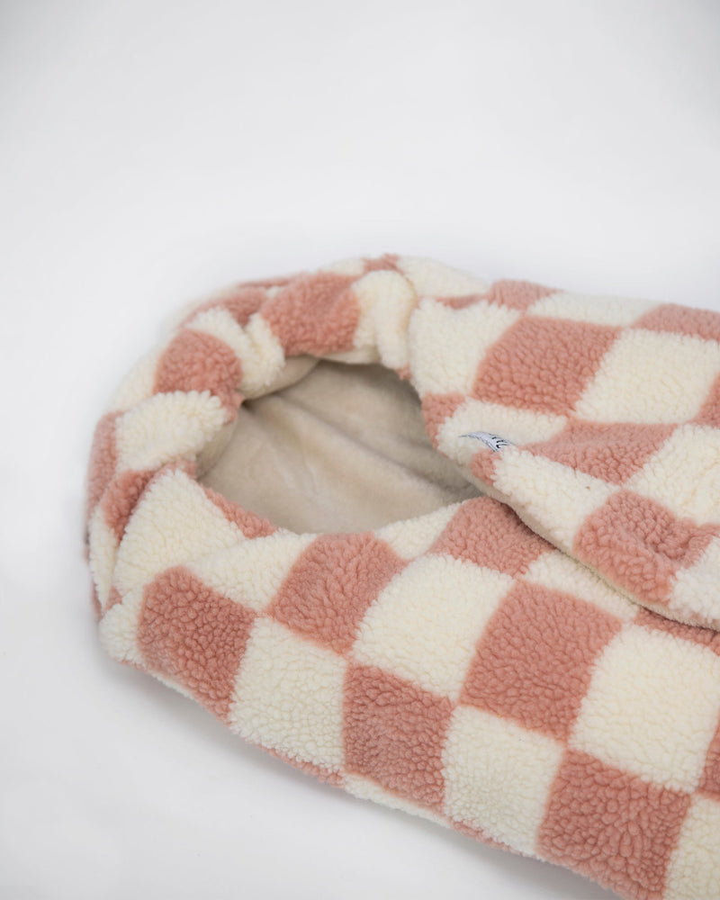 7AM - Nido Bebe Checkers - Print Checkers Rose Dawn - 0-6M