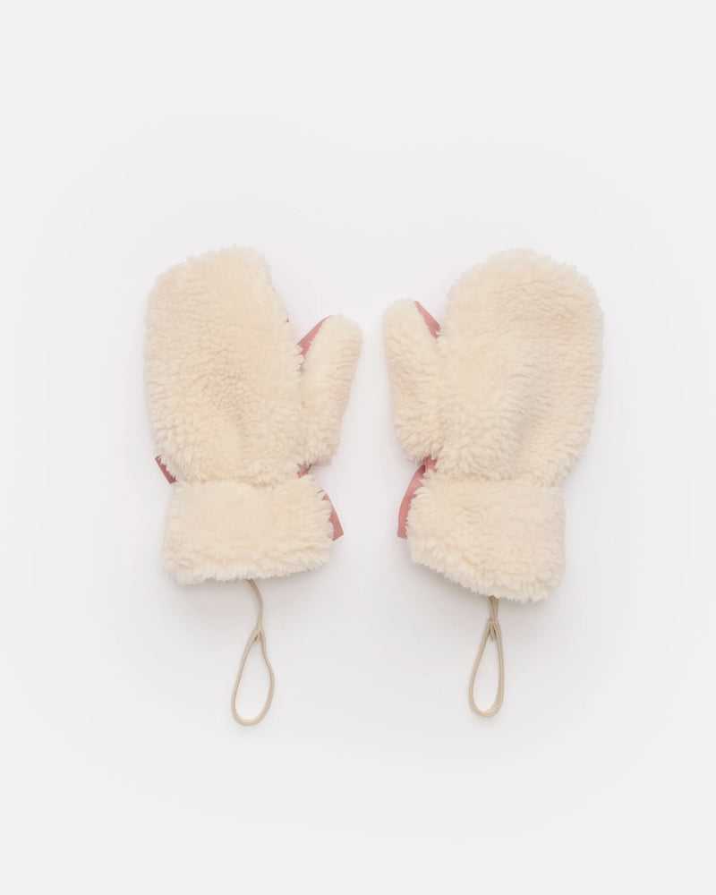 Sherpa Mittens • Benji Appliqué