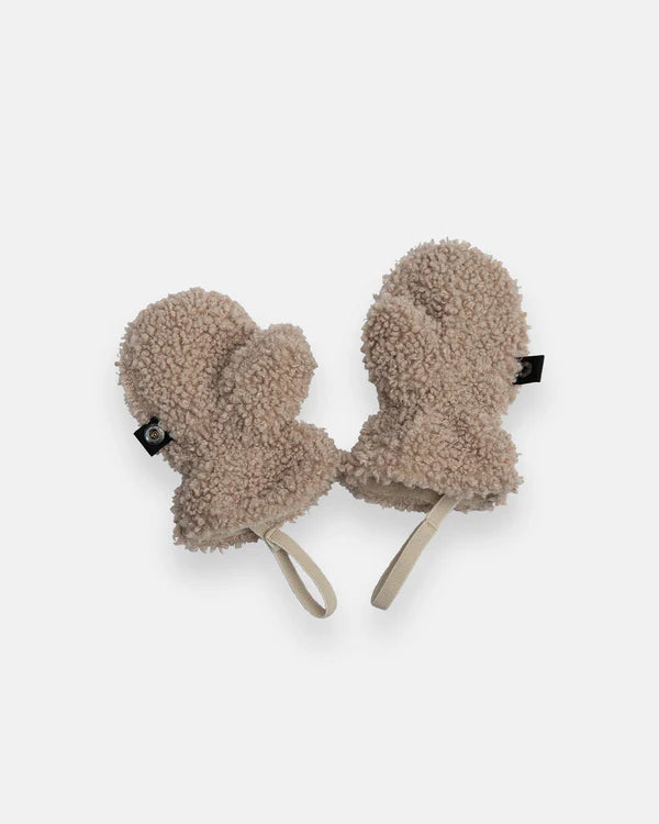 7AM - Mittens - Teddy - Oatmeal - 0-6M