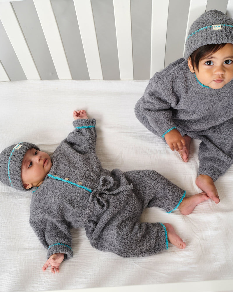 7AM - Beanie - Fuzzy | Soft Knit Baby and Kids Winter Hat for Cold Weather