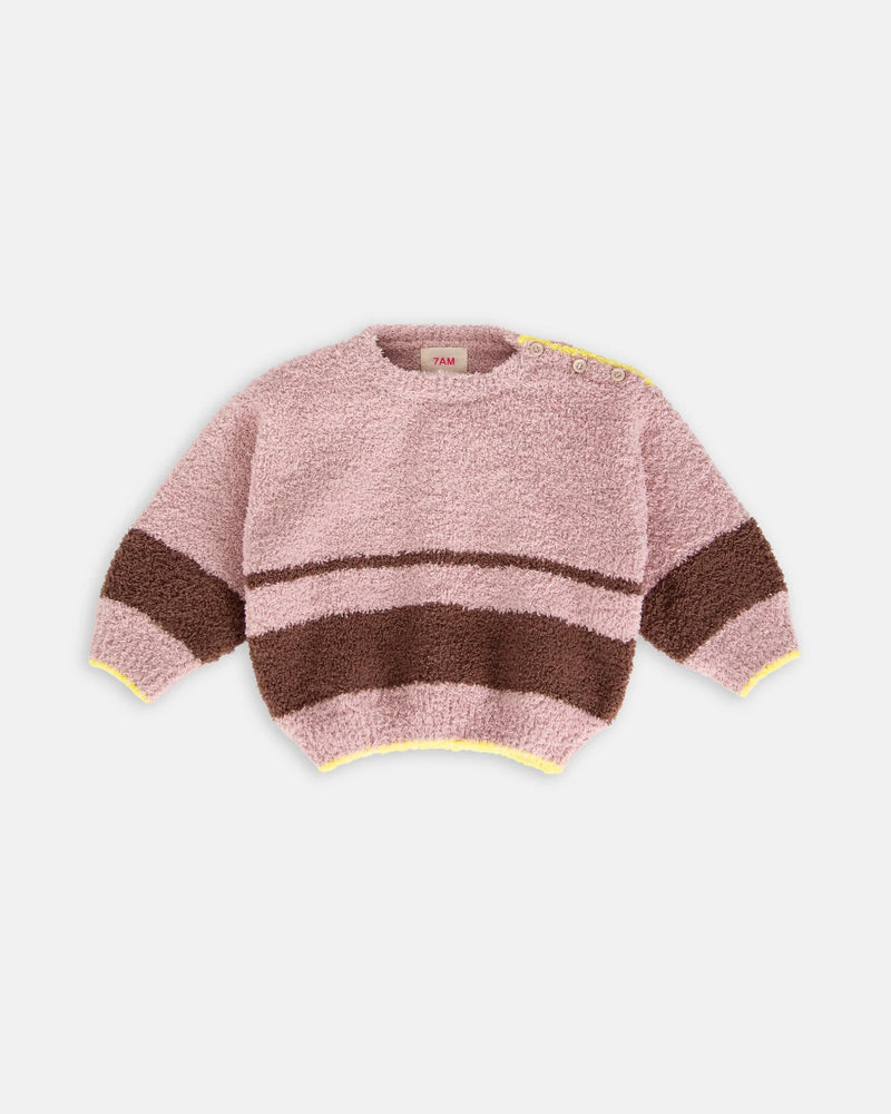 7AM - Boxy Sweater - Fuzzy
