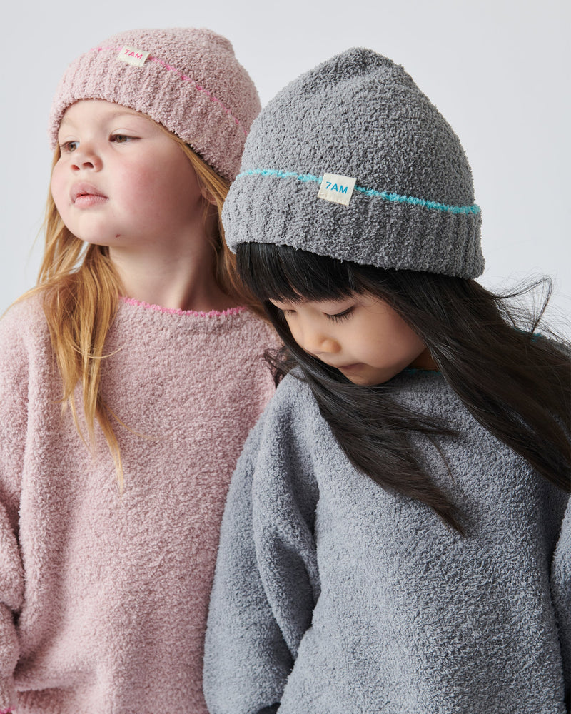7AM - Boxy Sweater - Fuzzy